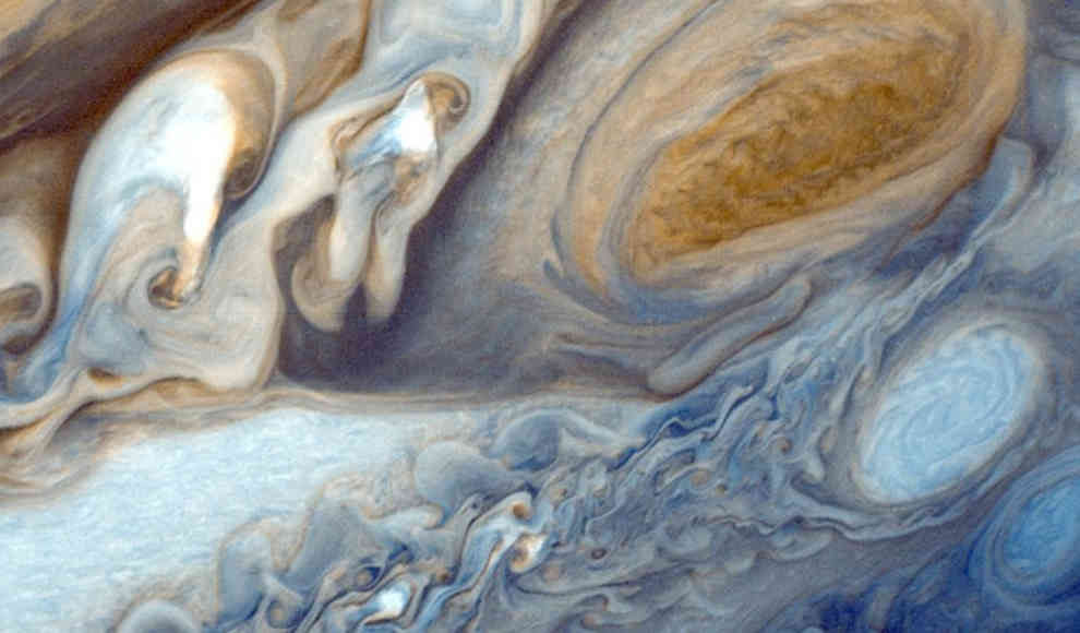 Wie entstand der rote Fleck auf Jupiter?