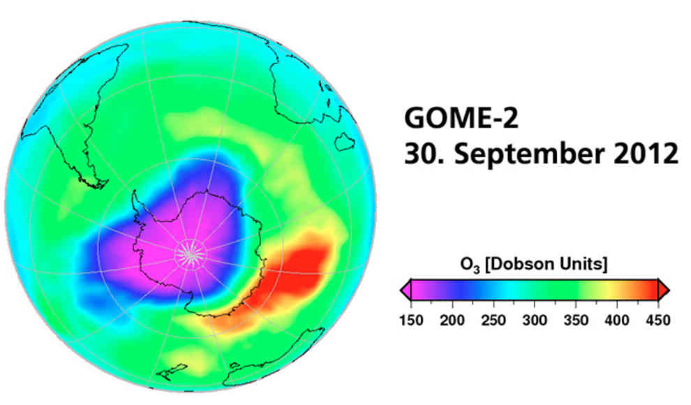Ozonloch über der Antarktis schließt sich wieder