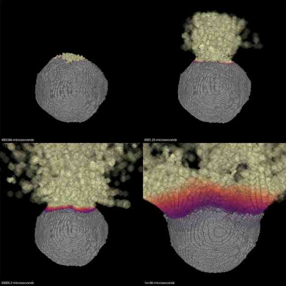 Atombombe zerstört Asteroiden