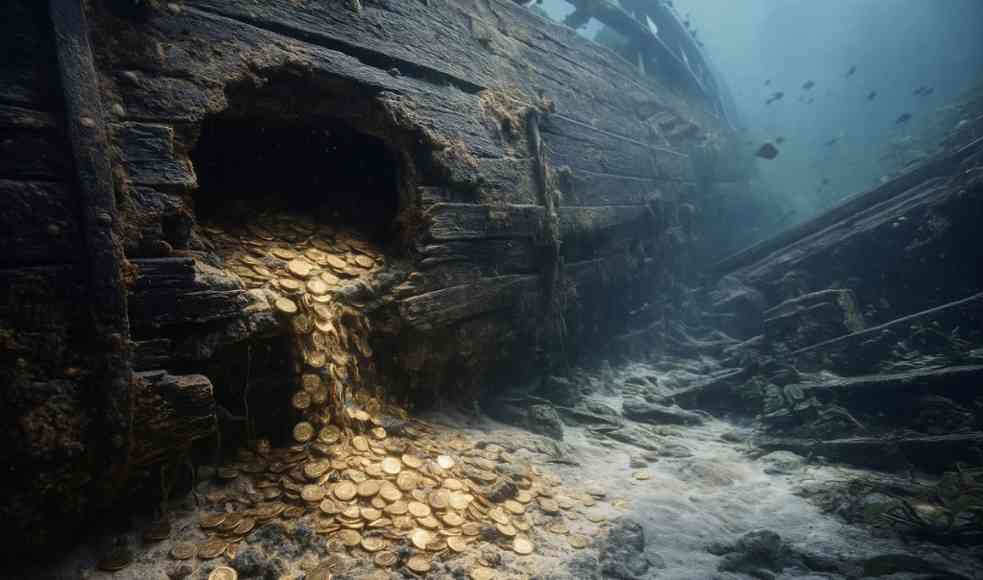 Goldschatz der Flor de la Mar