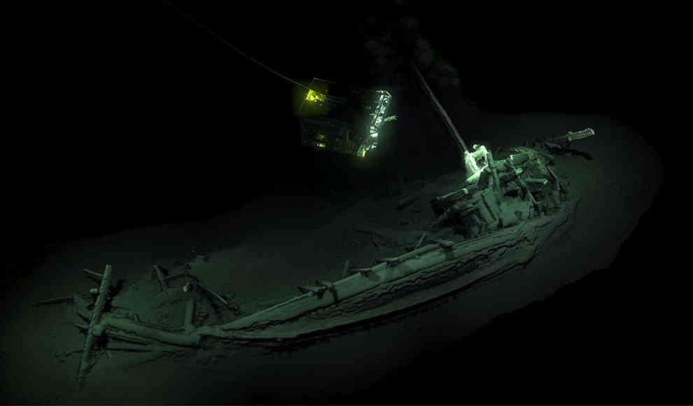 Älteste intakte Schiffswrack im Schwarzen Meer entdeckt