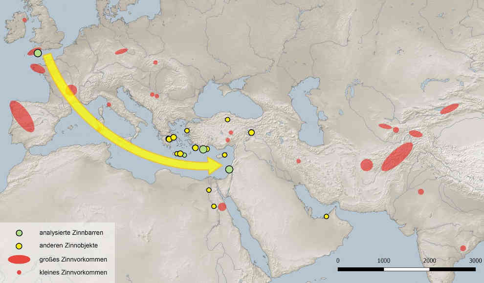Handelswege der Bronzezeit