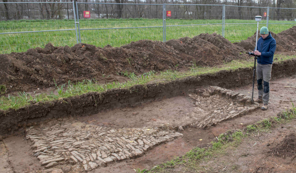 Ausgrabung des LVR-Amt für Bodendenkmalpflege im Rheinland (ABR) 