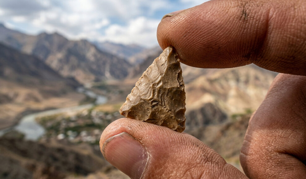 80.000 Jahre alte Pfeilspitzen in Usbekistan gefunde