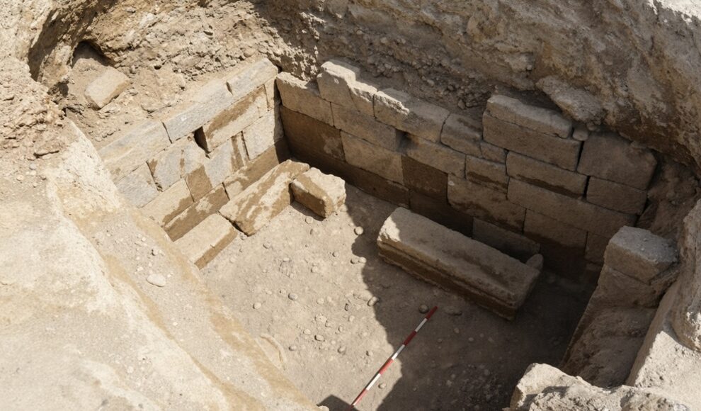 Eingestürztes Etruskergrab bewahrt 2.600 Jahre alte Schätze vor Räubern