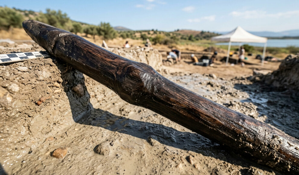 In Griechenland lagen 430.000 Jahre alte Holzwerkzeuge im Boden