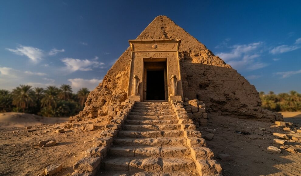 Pyramide in Ägyptens Wüste gehörte vor 1.700 Jahren einem Richter