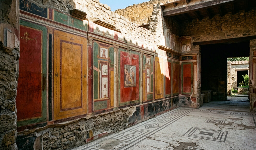 Unter der Agora von Izmir tauchen bemalte Räume auf