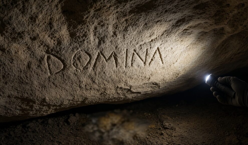 120 römische Inschriften tauchen tief in einer Höhle in Spanien auf