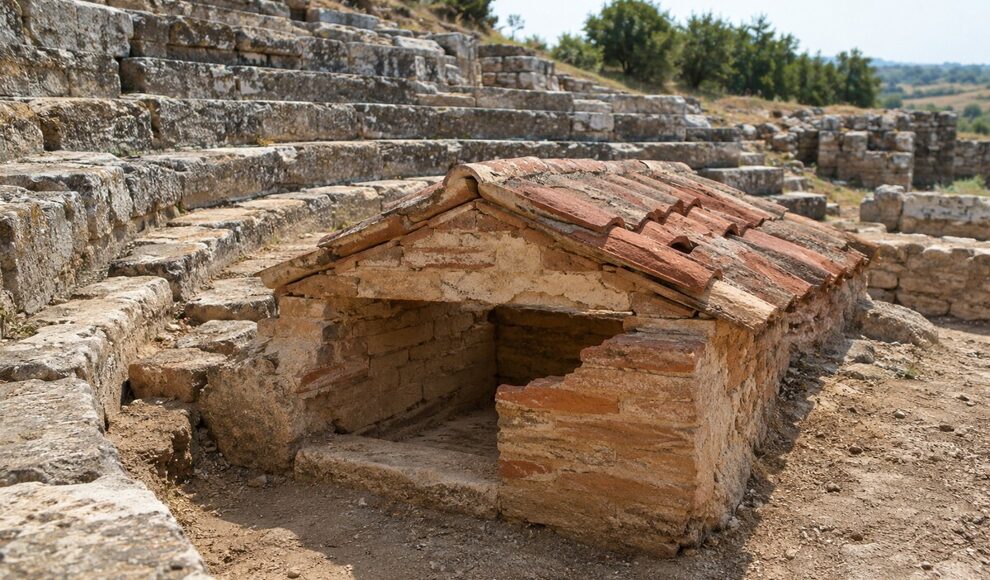 Grab in Apollonia ad Rhyndacum liegt dort wo Zuschauer saßen