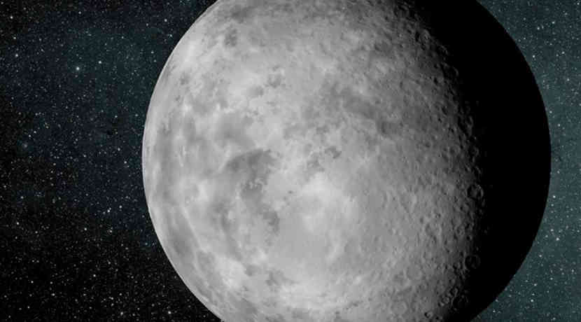 in der Größe vom Mond gefunden