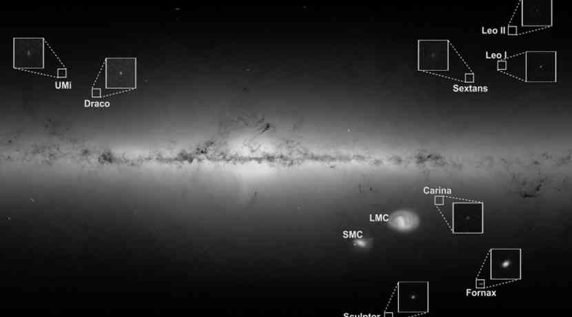 Milchstraße Hat Deutlich Weniger Satellitengalaxien Als Angenommen