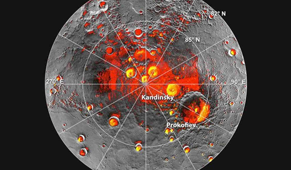 Auf dem Merkur findet sich trotz 400 Grad Celsius Wasser