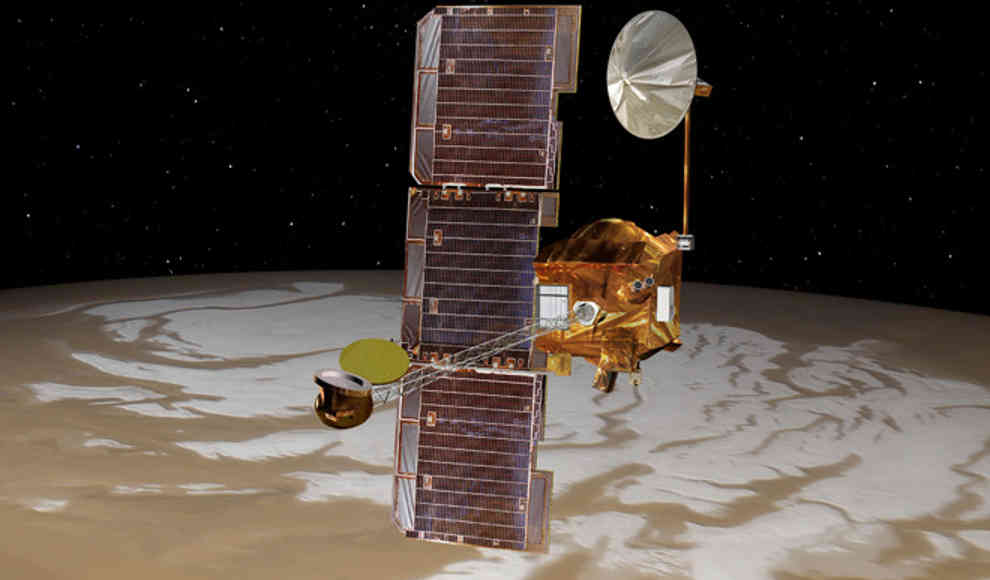 Notfallsysteme der Sonde 2001 Mars Odyssey aktiviert