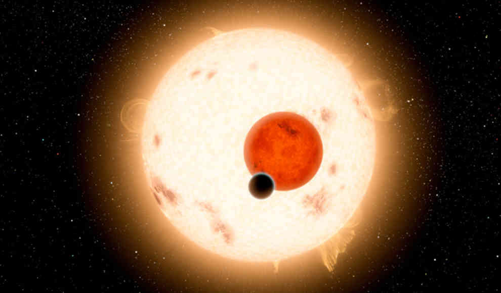 Erdähnlicher Exoplanet um Doppelstern entdeckt