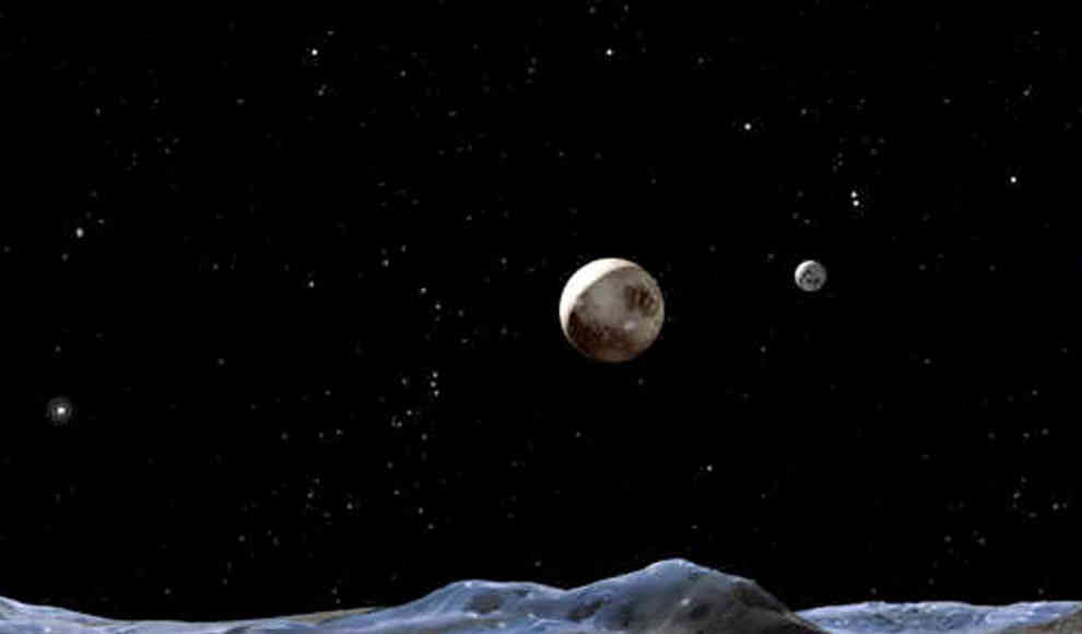 Astronomen vermuten Wasser auf Pluto-Mond Charon