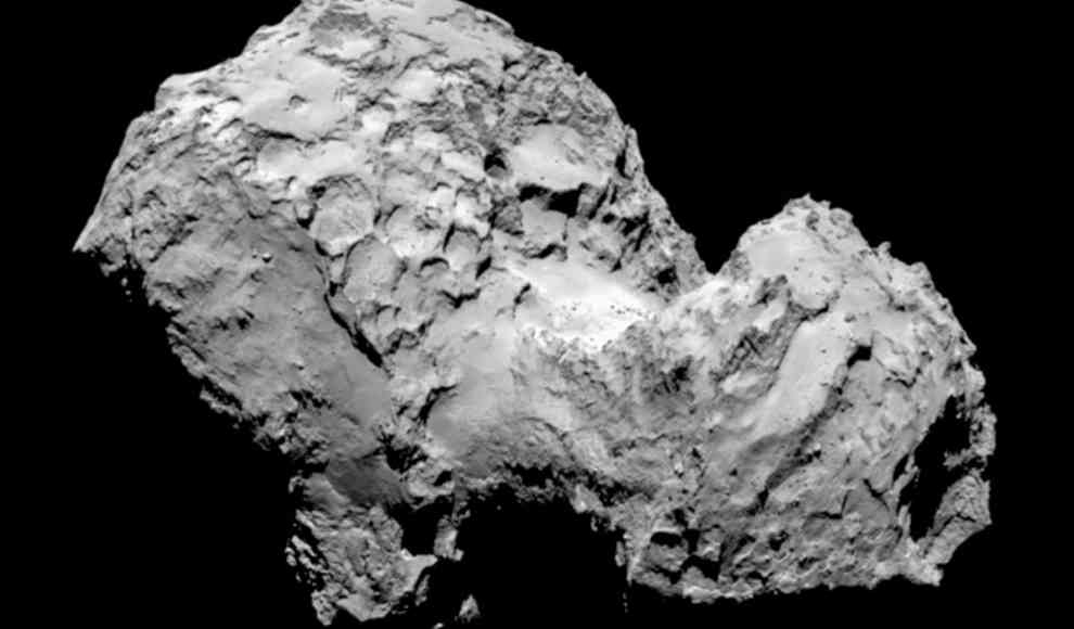 Rosetta findet fünf mögliche Landeplätze auf Kometen P67