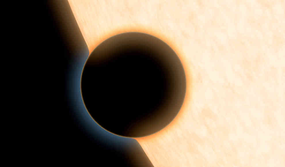 Wasserdampf in Atmosphäre von Exoplanet gefunden