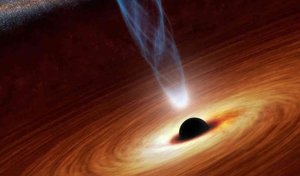 Schwarzes Loch: Magnetfelder am Ereignishorizont