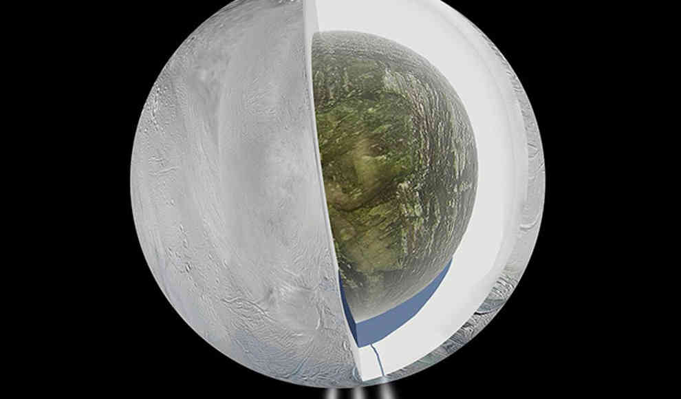 Hinweise auf außerirdisches Leben auf Saturn-Mond Enceladus