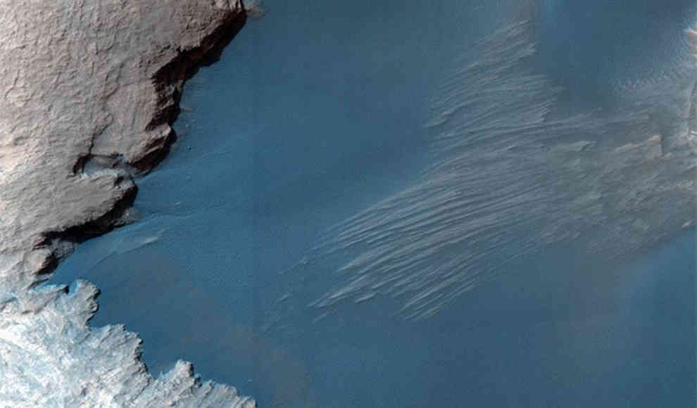 Der Mars war 700 Millionen Jahre lang lebensfreundlich