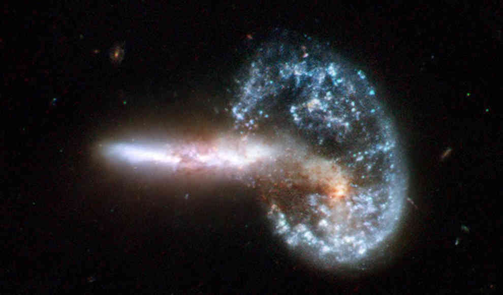 Keine Dunkle Materie in fernen Galaxien gefunden