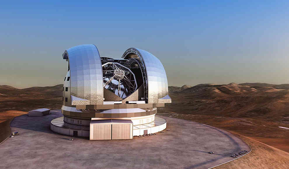 Riesenteleskope zeigen Gebirge auf Exoplaneten