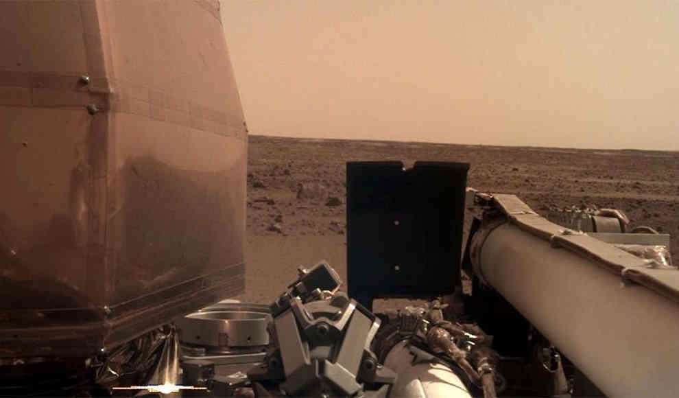 InSight sicher auf dem Mars gelandet