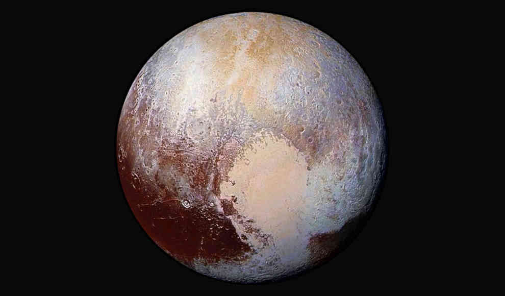 Isolierschicht hält Plutos Ozean unter Eispanzer flüssig