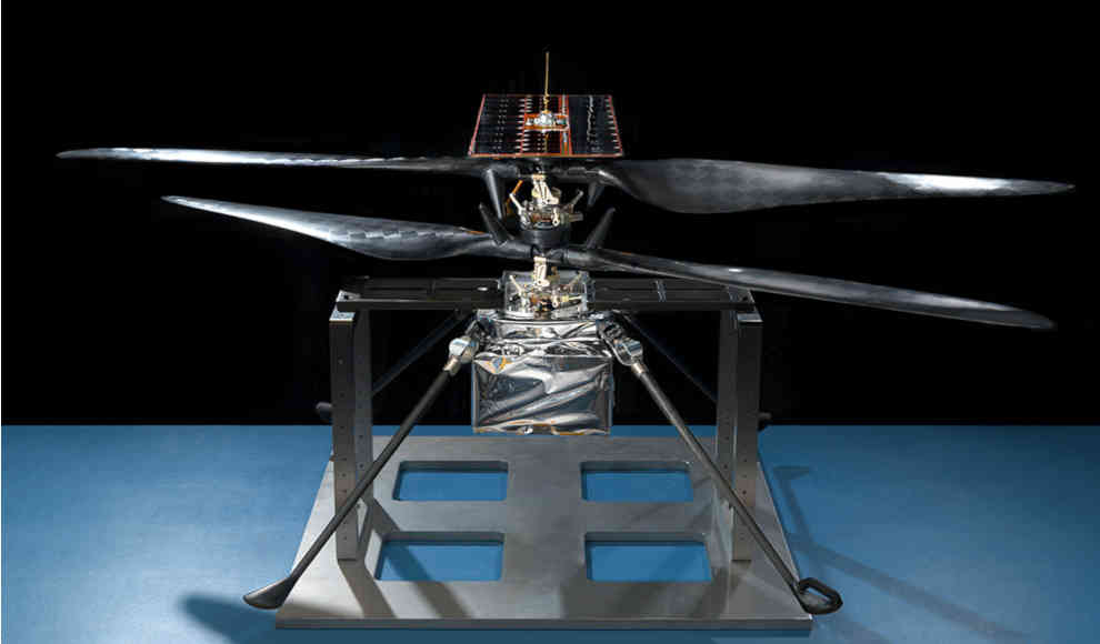 Halbautonomer Mars-Helikopter kurz vor Fertigstellung