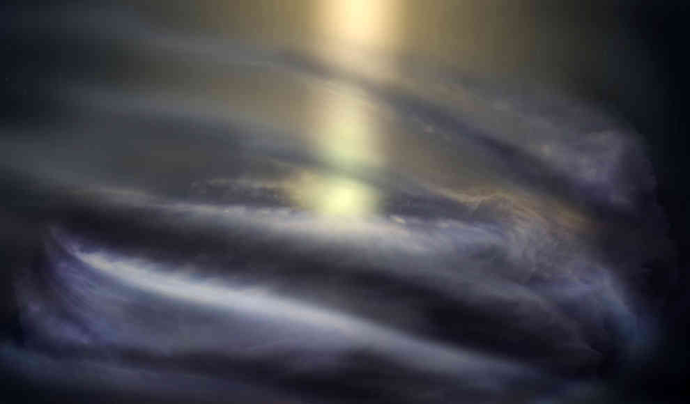 Kühler Ring aus Wasserstoff um Schwarzes Loch Sagittarius A* entdeckt
