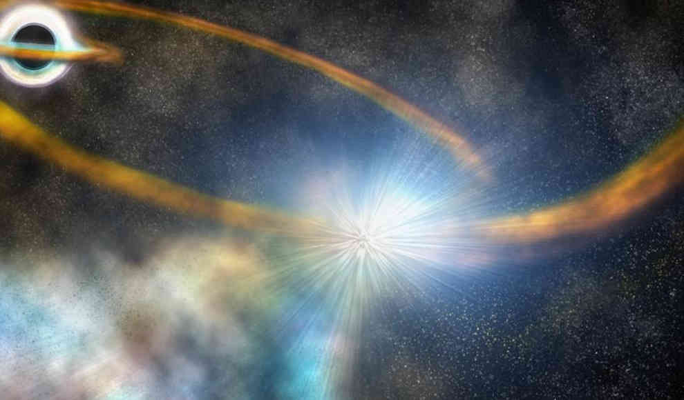 Tidal Disruption Event - Sternentod durch Schwarzes Loch