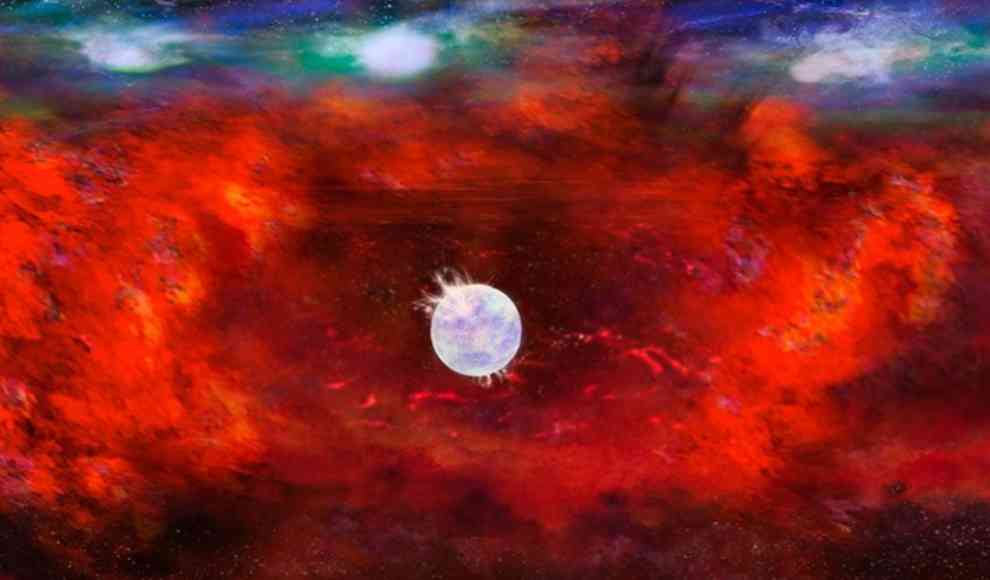 Supernova 1987A hat Neutronenstern erzeugt