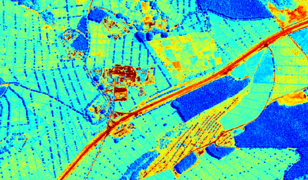 Heatmap für Precision Farming