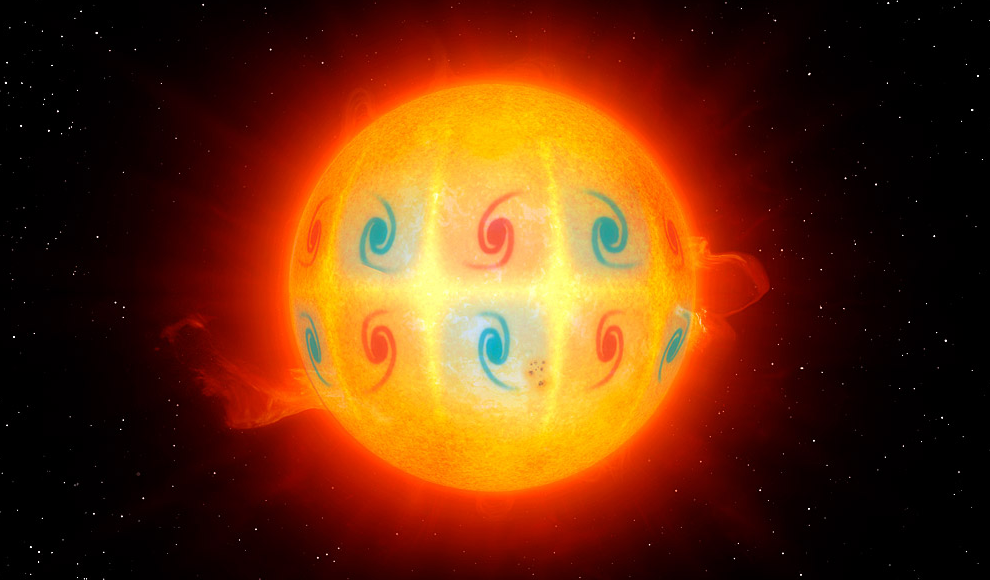 Retrograde Hochfrequenzwellen (HFR) der Sonne