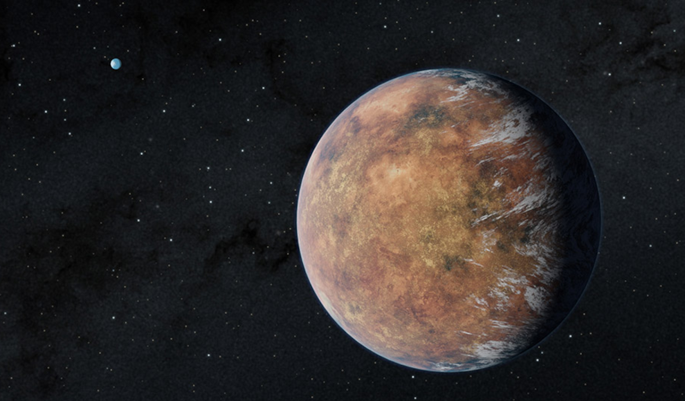 Erdähnlicher Exoplanet TOI-700e