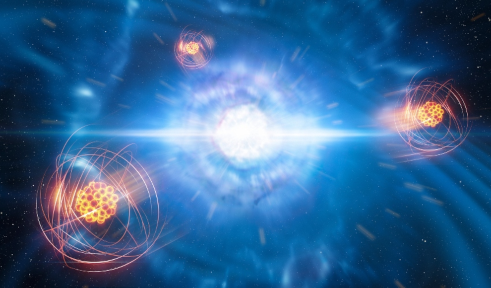 Isotope "surfen" auf Supernovawellen  gemeinsam zur Erde