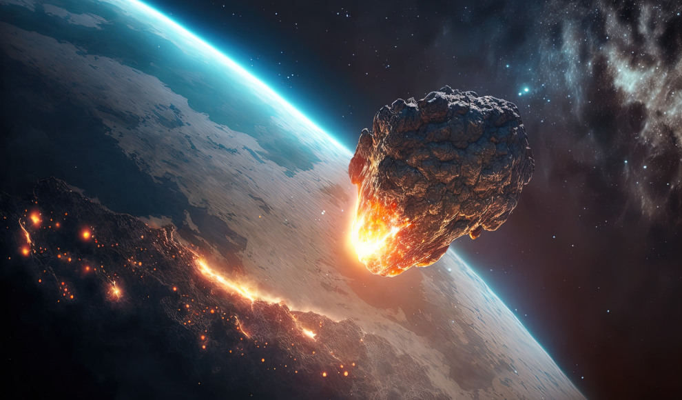 Asteroid auf Kollisionskurs mit der Erde
