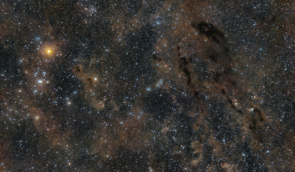 Sternhaufen Hyaden mit erdnächstem Schwarzen Loch