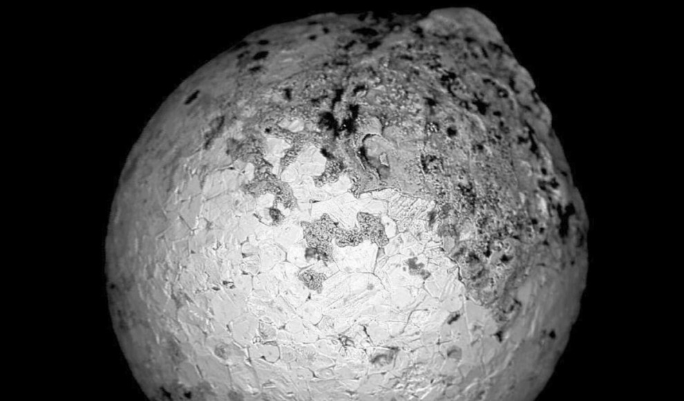 Kügelchen des angeblichen interstellarem Meteoriten 