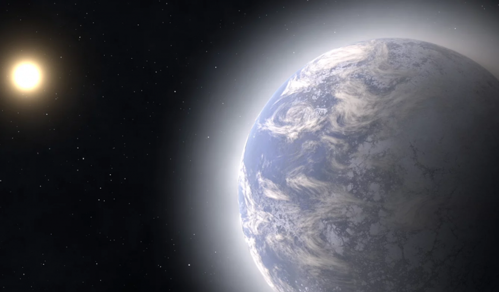 Gefrorene Atmosphäre eines Exoplaneten schmilzt 