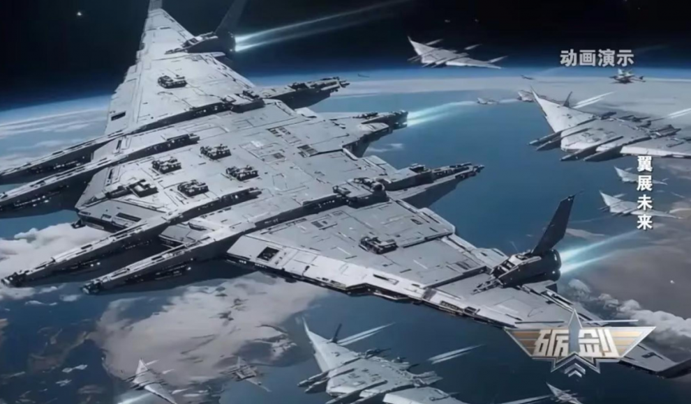 Luaniao, ein großer, fliegender Flugzeugträger aus China