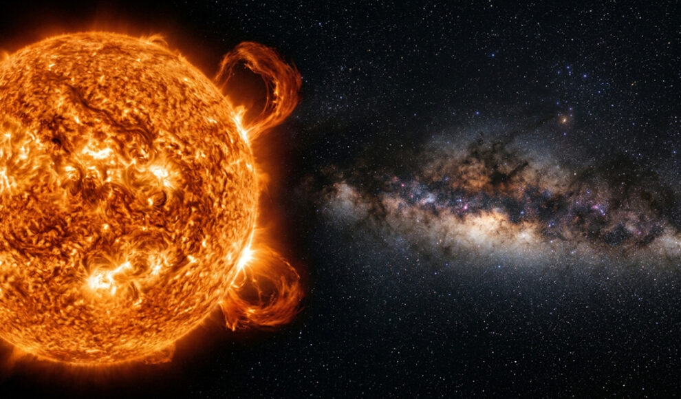 Reisen der Sonne durch die Milchstraße prägten das Erdklima