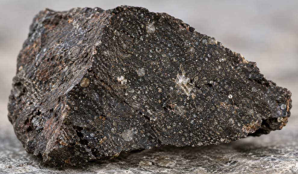 Meteorit lässt sich Molekül für Molekül auf Lebensspuren prüfen
