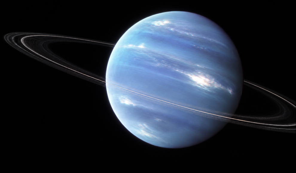 Neptuns Ring verliert zwei Bögen und bildet einen neuen