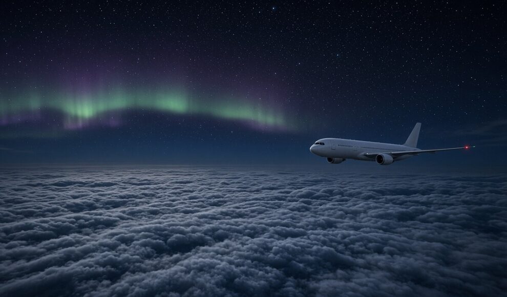 Sonnensturm ließ Strahlung im Flugzeug um mehr als 40 Prozent steigen