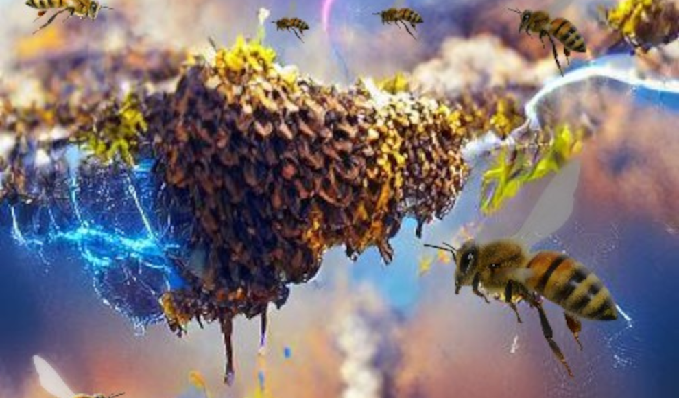 Bienenschwärme beeinflussen die atmosphärische Elektrizität