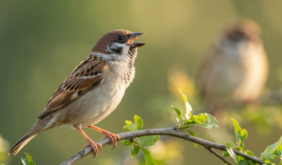 Vogelgesang folgt demselben Gesetz wie die menschliche Sprache