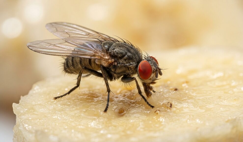 Fliegen ohne ein einziges Protein leben länger