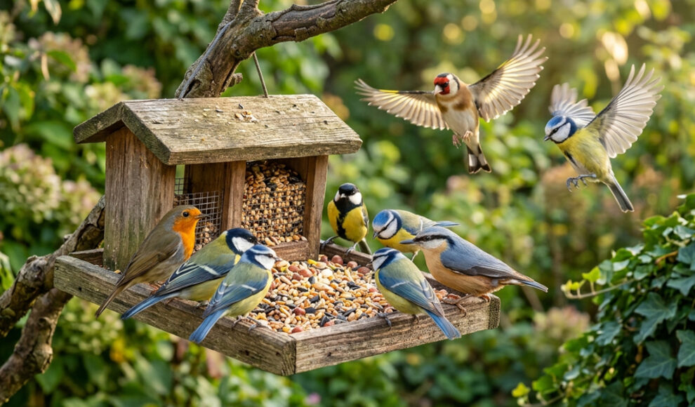 Futterhäuschen könnten Vogelgrippe unter Wildvögeln anheizen